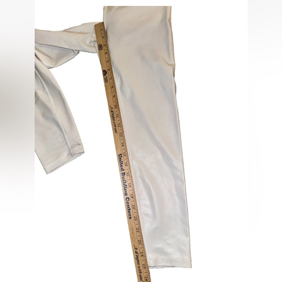 Ziya Active White Unicorn Luxe 7/8 Leggings Set Pants Size 6-8 Bra Size Large - Picture 15 of 16